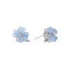 Silver Lucky Swivel Studs